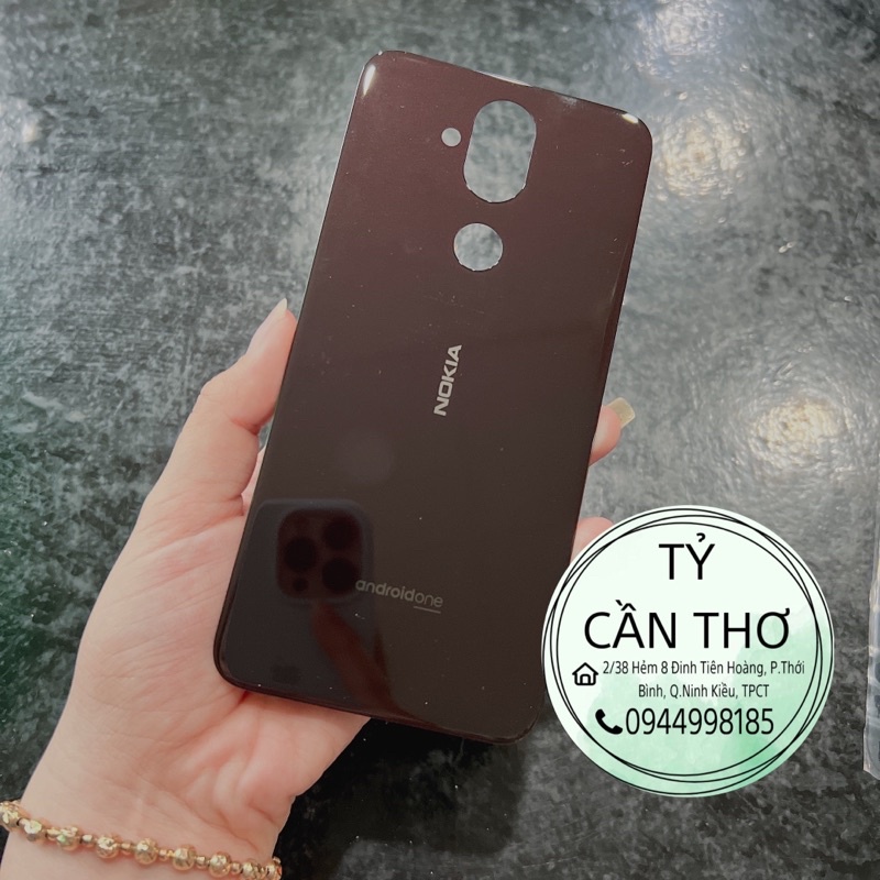 Nắp lưng kính Nokia 7.2 Nokia 8.1 Nokia 6.1 plus Nokia 5.1 plus