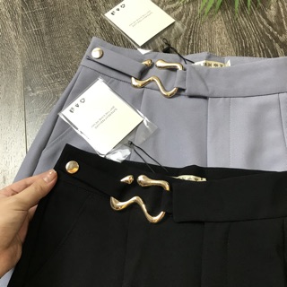 (Hàng mới - ảnh thật) Quần Baggy đai chữ S
