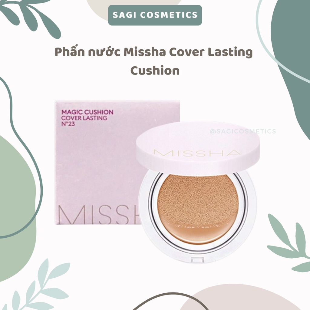 Phấn Nước Che Phủ Tốt, Lâu Trôi Missha Magic Cushion Cover Lasting SPF50+ PA+++