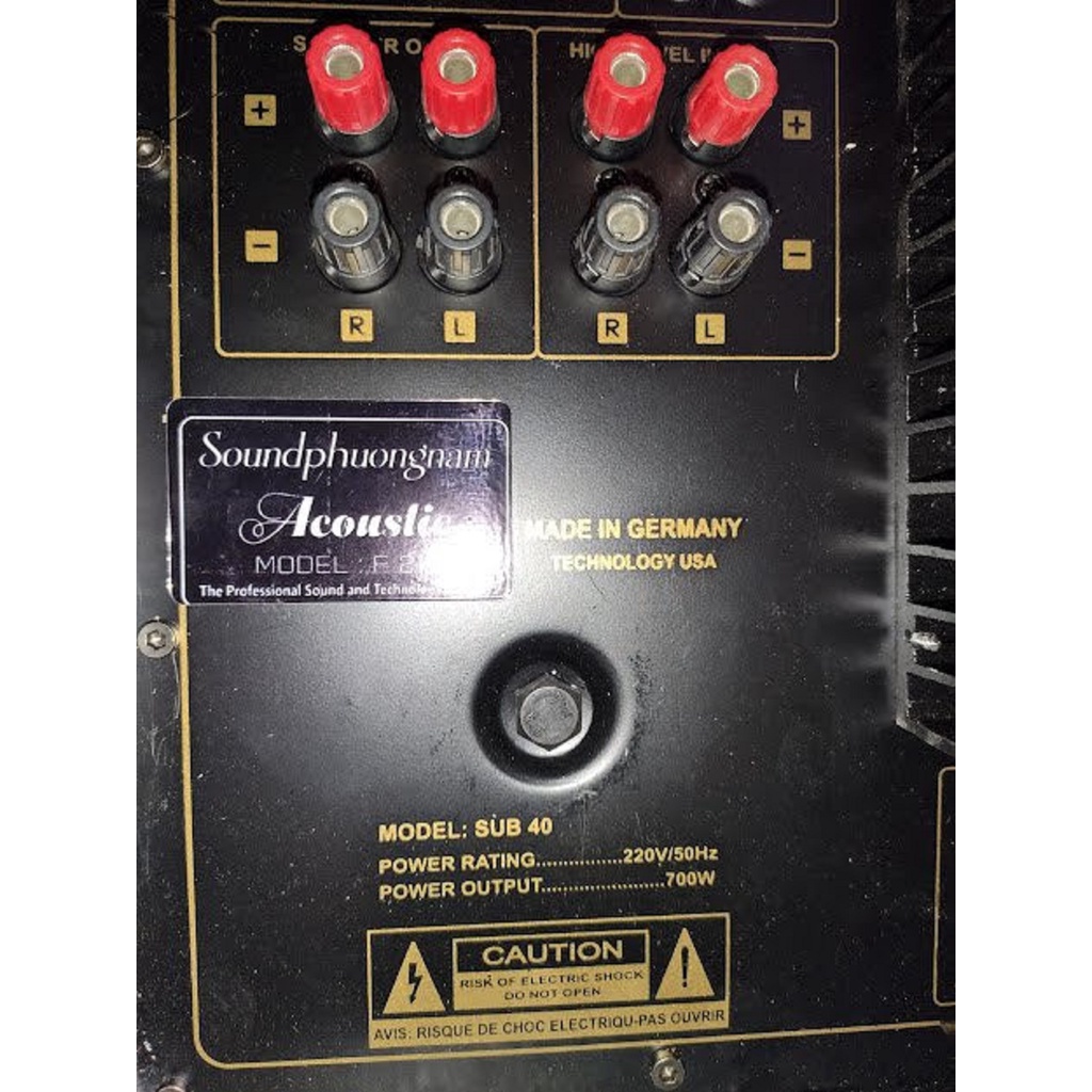 Loa sub điện kiêm sub Hơi ,loại đứng bass 40 thương hiệu IRB moden M1950, Loa siêu trầm cao cấp, nguồn xuyến đồng .