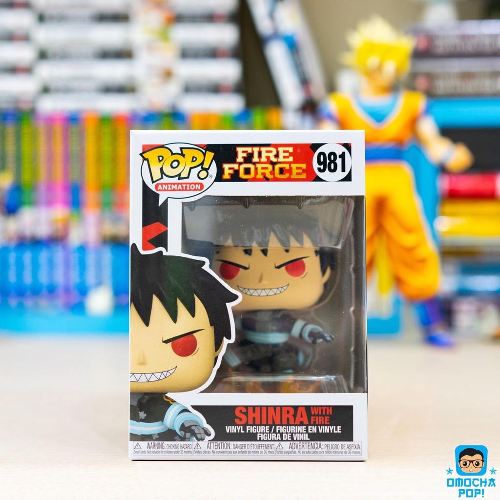 Mô Hình Chính Hãng Funko Pop Animation: Fire Force - Shinra 981