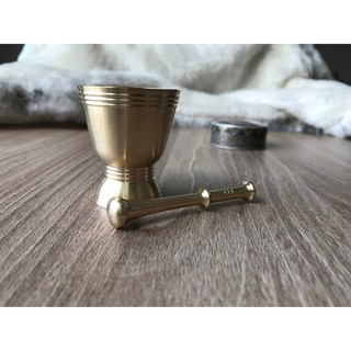 Bộ cối chày nghiền nhụy hoa nghệ tây saffron, nghiền thảo dược, thuốc