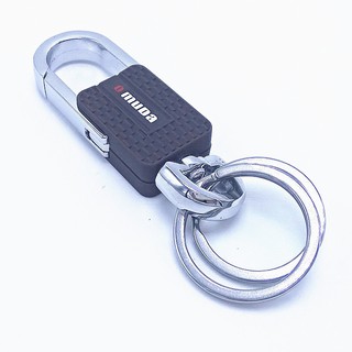 Móc khóa OMUDA 3711 móc chìa khóa thép cao cấp gài thắt lưng tiện lợi mã OMD3711