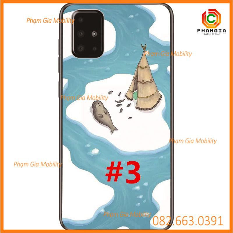 Ốp lưng hình dễ thương Galaxy A91/A81/A71/A51/A21/A01 / Note 10 Lite/S10 Lite