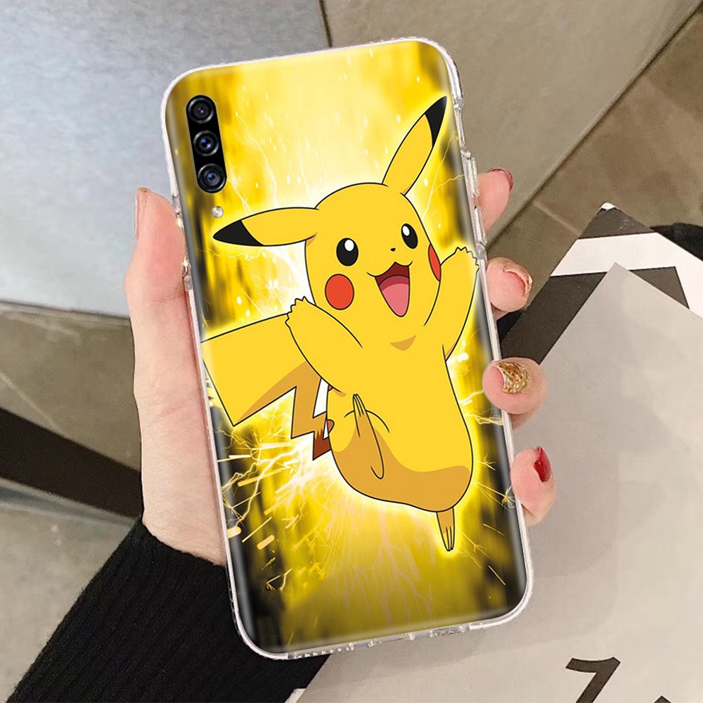 POKÉMON Ốp Điện Thoại Mềm Trong Suốt Hình Pikachu 221gt Cho Asus Zenfone Max 3 Zoom 4 5 5z Selfie Plus M1 M2 Pro