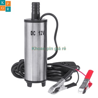 Bơm chìm 12V công suất 80W (Bơm dầu hoặc nước)