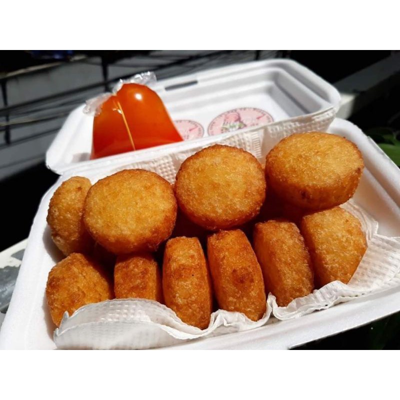 Xôi cây chiên phồng