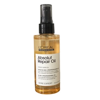 ✅[L'oreal_chính hãng]Tinh dầu dưỡng tóc siêu mềm mượt L'oreal Absolut Repair OIL cao cấp 90ml (MẪU MỚI)