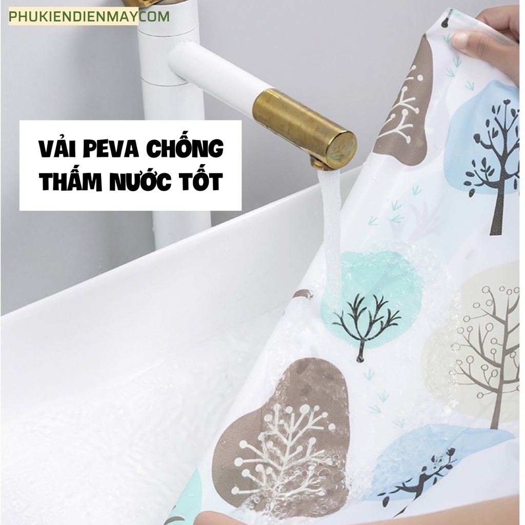 Áo trùm máy giặt YALIJIN - Vải Peva chống nước, chống nắng - Họa tiết xinh xắn thích hợp decor, trang trí nhà cửa