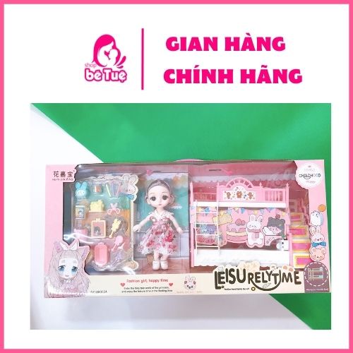 [Ảnh thật] - Đồ chơi set phòng ngủ búp bê Love Childhood cho bé gái