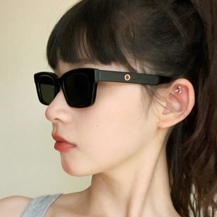 Kính râm mát nữ nam thời trang gọng vuông cá tính mắt kính chống tia UV400 phong cách Ulzzang đẹp giá rẻ 203