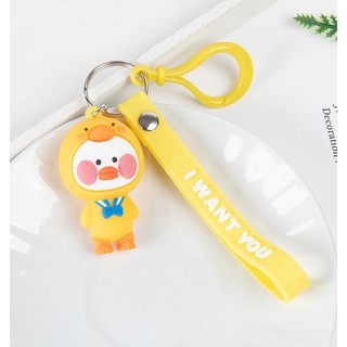 Móc Khóa treo Con Vịt Dễ Thương