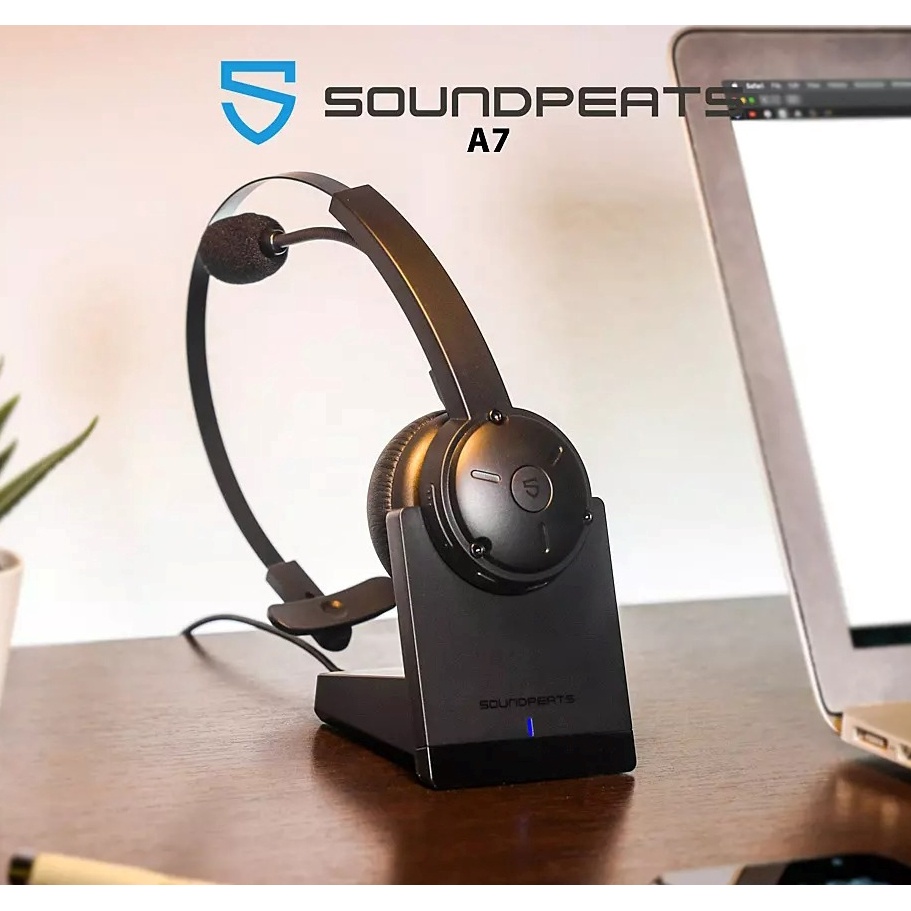 Tai nghe Chụp tai SoundPeats A7 mới 100% nguyên Seal chính hãng bảo hành 12 tháng | Họp hội thảo Trực Tổng Đài