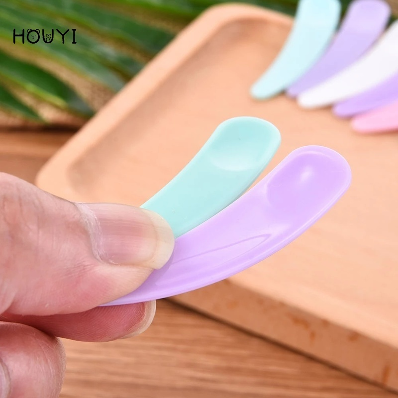 Bộ 10 Muỗng Múc Kem Dưỡng Da Mặt Màu Sắc Ngẫu Nhiên