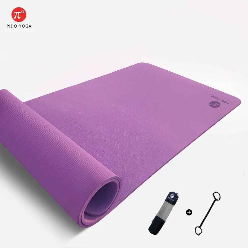 THẢM YOGA CAO CẤP 1 LỚP CHÍNH HÃNG PIDO DÀY 6MM - CÓ TÚI ĐỰNG KÈM