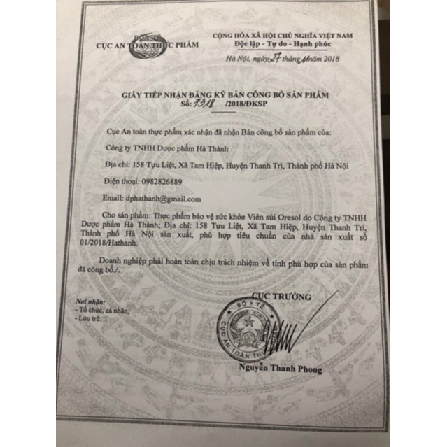 Viên sủi Oresol bù nước | Thế Giới Skin Care