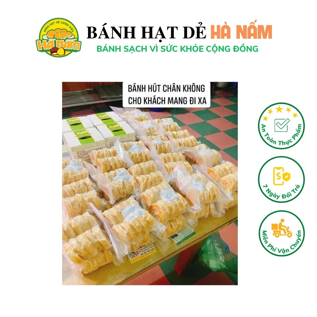 Bánh Hạt Dẻ HNBANH01 Bánh Hạt Dẻ Hà Nấm Chính Hiệu Đặc Sản Lào Cai Ăn Siêu Ngon Bánh Sạch Vì Sức Khỏe Cộng Đồng 1 Hộp