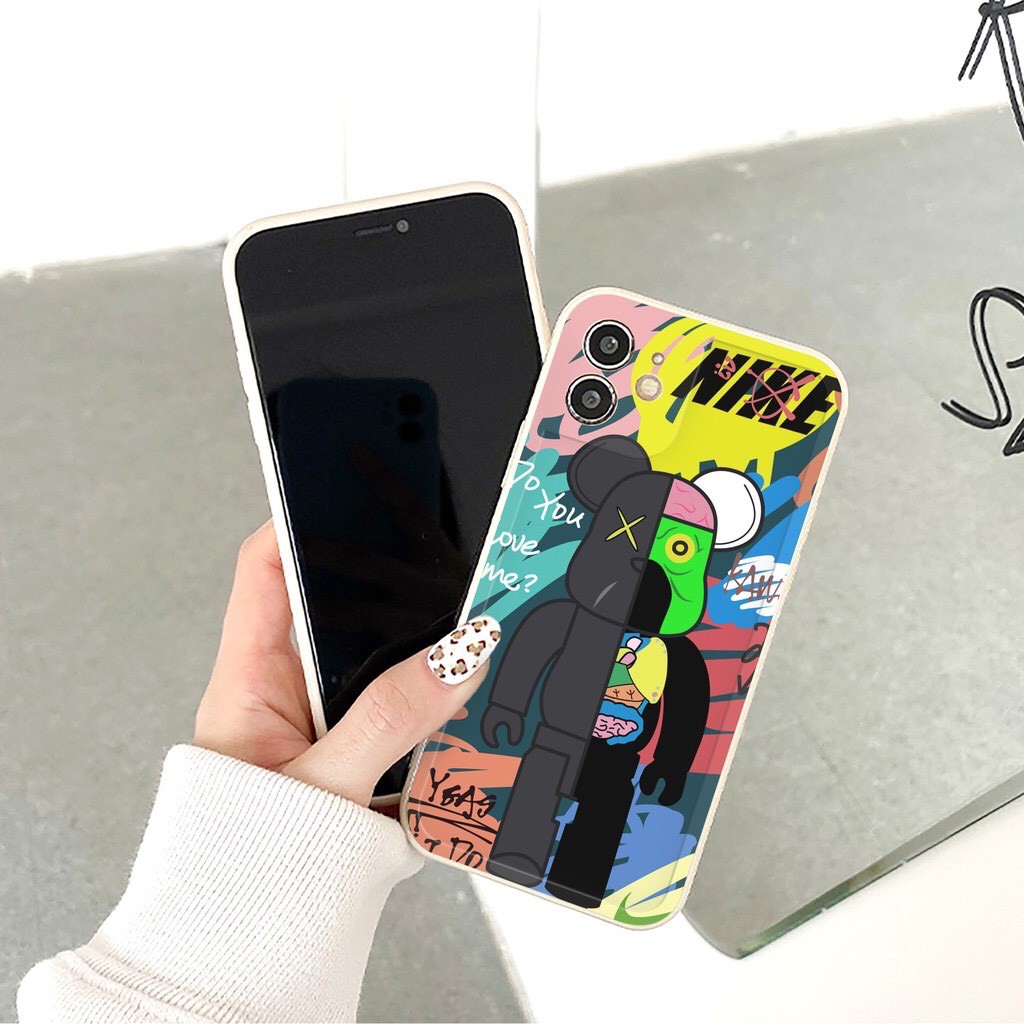 Ốp iphone Kin You bóng cạnh vuông BVC 7/7plus/8/8plus/x/xr/xs/11/12/pro/max/plus/promax [Tomax Shop]