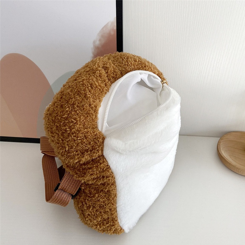 Youyo Túi Đeo Chéo Hình Bánh Mì Nướng Đựng Điện Thoại Thân Thiện Với Da