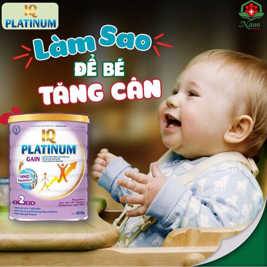 Sữa Bột IQ Platinum Gain 2 400g