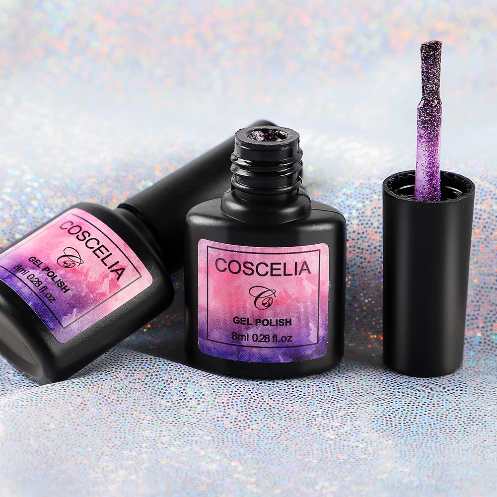 [Hàng mới về] Gel Sơn Móng Tay 8ml Độc Đáo Màu Sắc Lấp Lánh 21-40