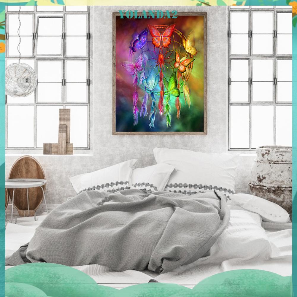 Tranh Thêu Chữ Thập Toàn Bộ 11CT Hình Hoa Chuông Gió