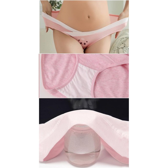 Quần lót bầu cạp chéo cotton siêu đáng yêu (lẻ 1 chiếc)
