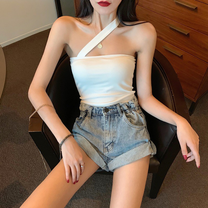 Áo Ống Dáng Ôm Dễ Phối Đồ Quyến Rũ Thời Trang Mùa Hè Dành Cho Nữ