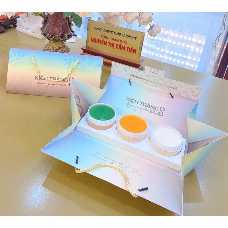 Combo Body Kích Trắng Tam Sắc S2 Son Cosmetic , 3 hủ Chính Hãng | BigBuy360 - bigbuy360.vn