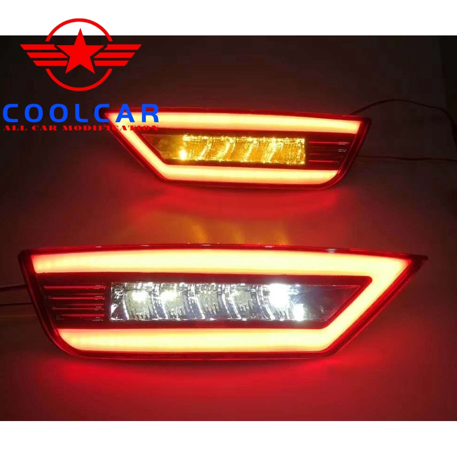 Set 2 Đèn LED Cảnh Báo Gắn Cản Sau Xe Hơi Ford Ecosport 2013 -2019