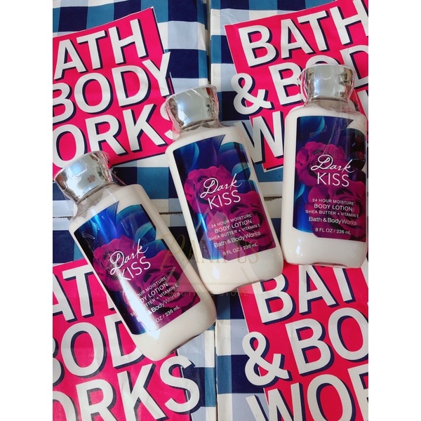 BỘ SẢN PHẨM DARK KISS -BATH BODY WORKS XỊT THƠM, SỮA TẮM, DƯỠNG THỂ