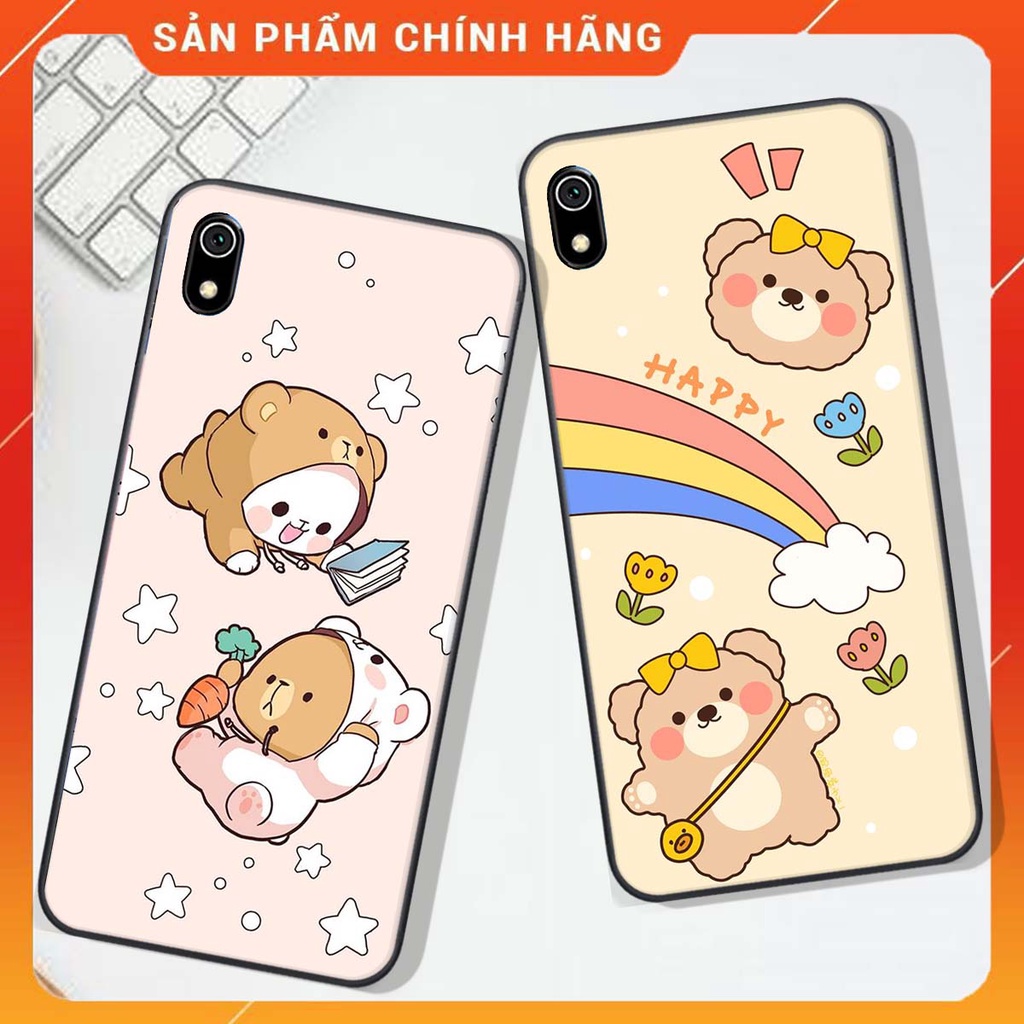 Ốp lưng Xiaomi REDMI 7A in hình Gấu xinh xắn, Bò sữa đáng yêu,  ĐẸP -  RẺ - XINH - ĐỘC ĐÁO