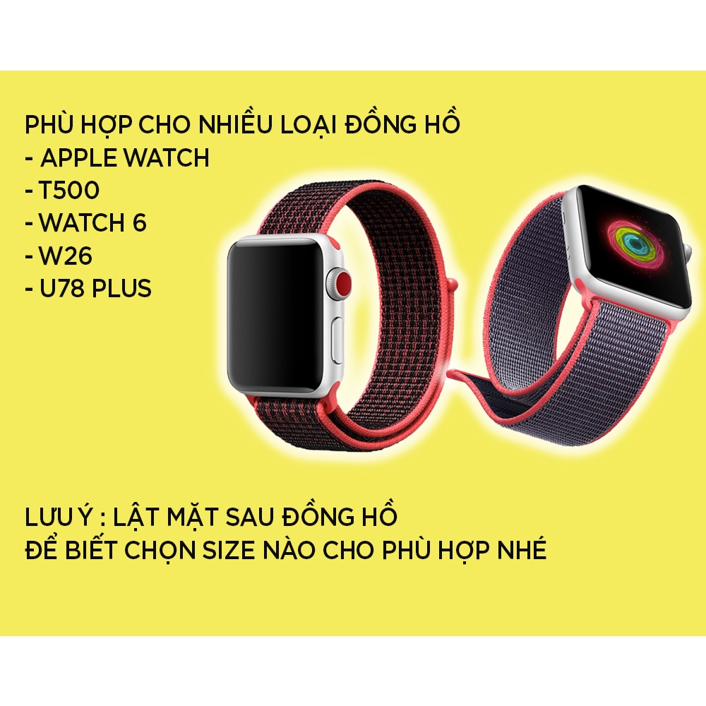 Dây iWatch chất liệu Nylon cao cấp , ôm tay dành cho đồng hồ thông minh Series 6/5/4/3/2/1/SE - ORIO