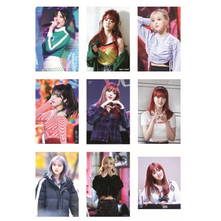 LOMO CARD 54 ẢNH thành viên WEKI MEKI - JI SUYEON