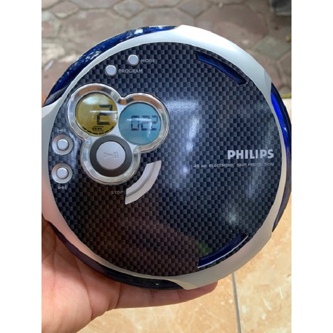 MÁY NGHE ĐĨA CD WALKMAN , MÁY CD MP3 CẦM TAY PHILIPS AX5311/17