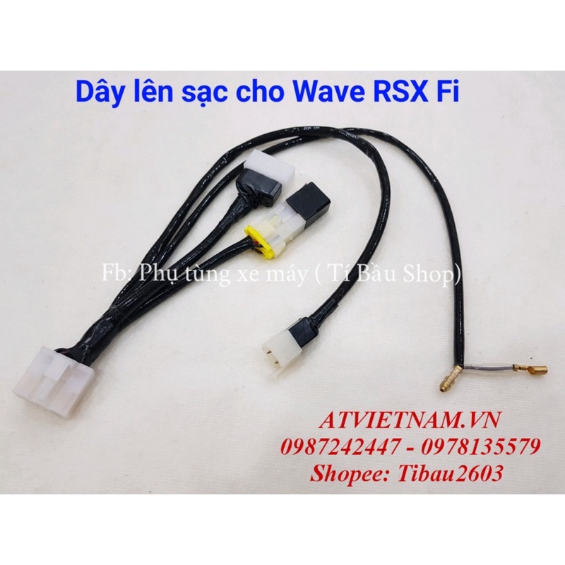 DÂY CHUYỂN SẠC CHO Honda wave RSX Fi