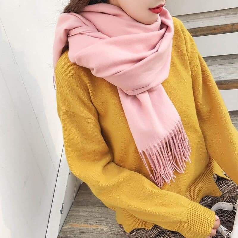 khăn choàng cổ Cashmere khổ rộng