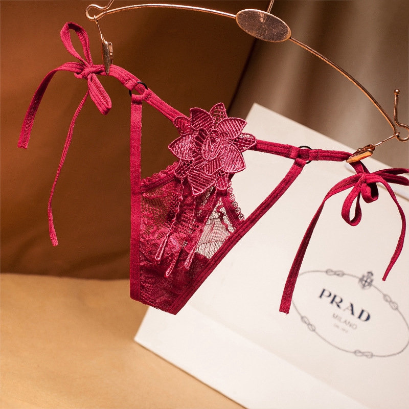 Quần Lót Ren Hoa Lưng Thấp Thiết Kế Quyến Rũ 2218