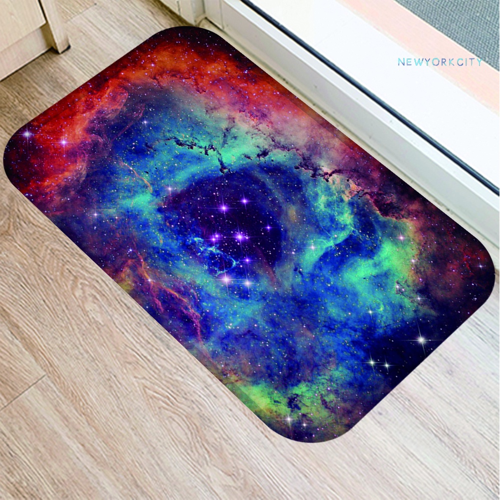 Thảm Chùi Chân Chống Trượt Thấm Hút Tốt In Họa Tiết Dưa Hấu / Hoa Xinh Xắn Kích Thước 40