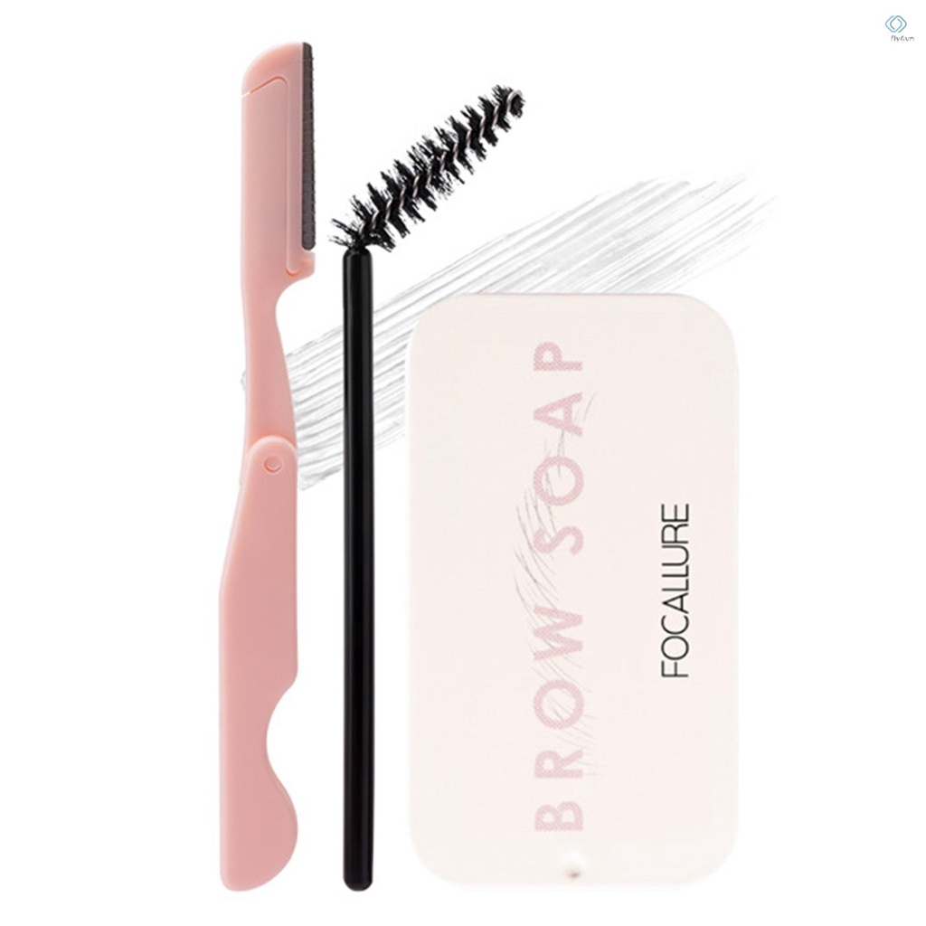 Sáp định hình lông mày FOCALLURE 10g 3D chống thấm nước lâu trôi
