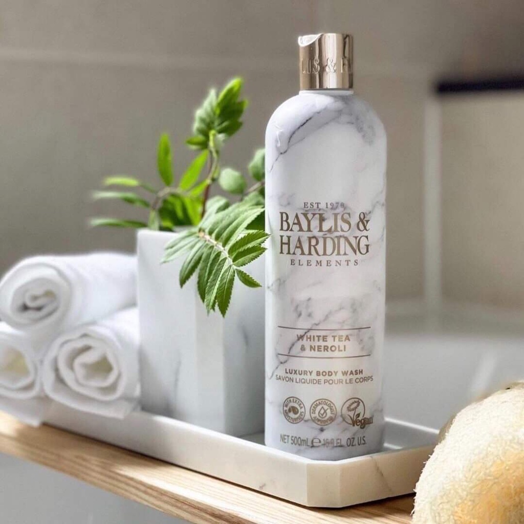 Sữa tắm cao cấp Baylis &amp; Harding body wash hương thơm sang trọng, quyến rũ 500ml