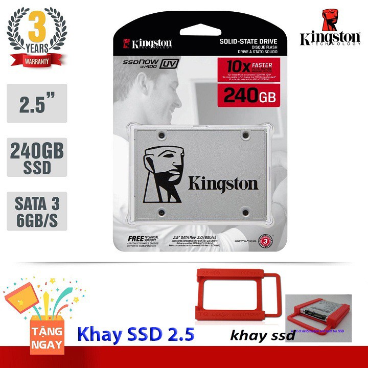 Ổ Cứng SSD Kingston UV400 240Gb | BigBuy360 - bigbuy360.vn