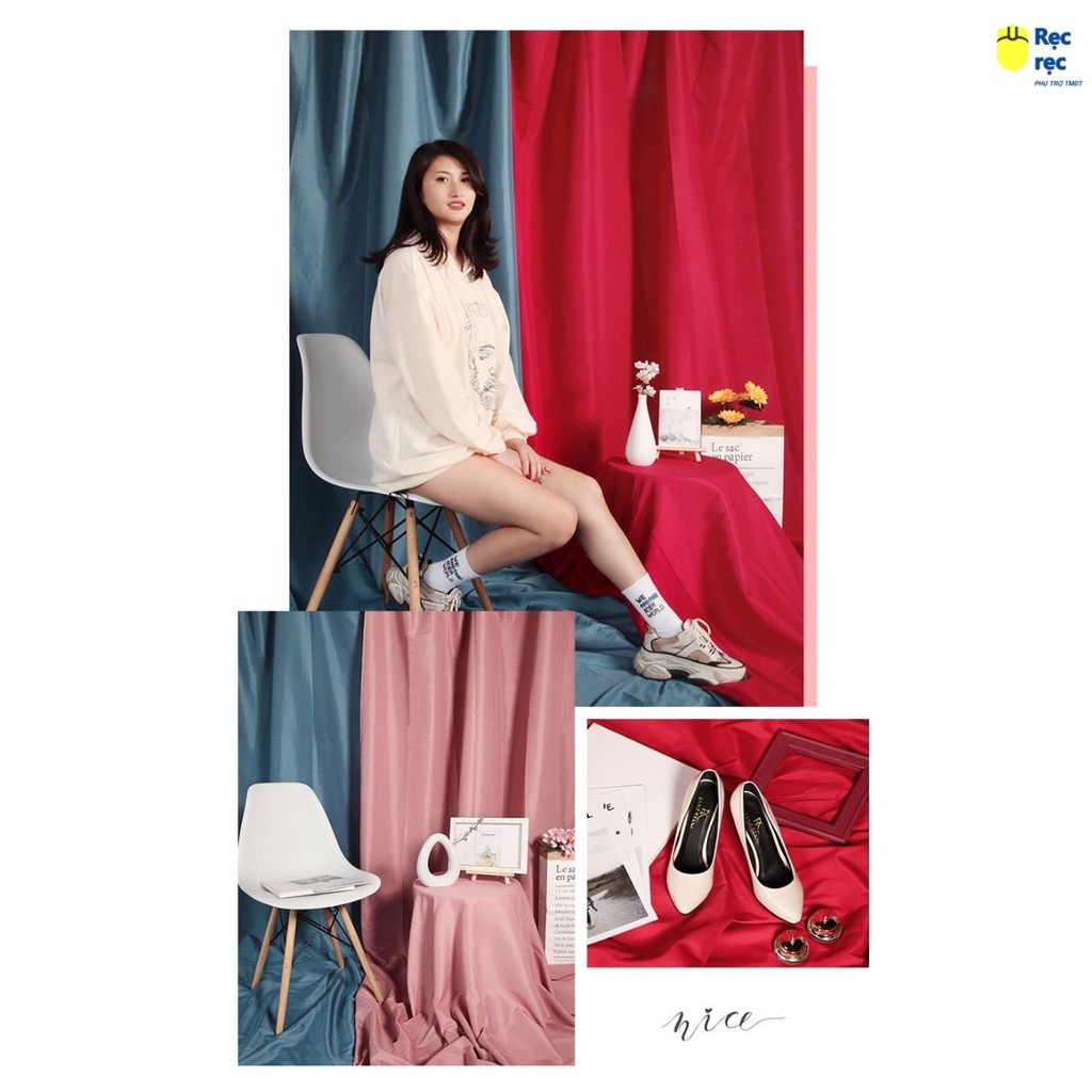 Phông vải nền chụp ảnh sản phẩm,hấp thụ ánh sáng, chống phản chiếu - Cotton + Poly