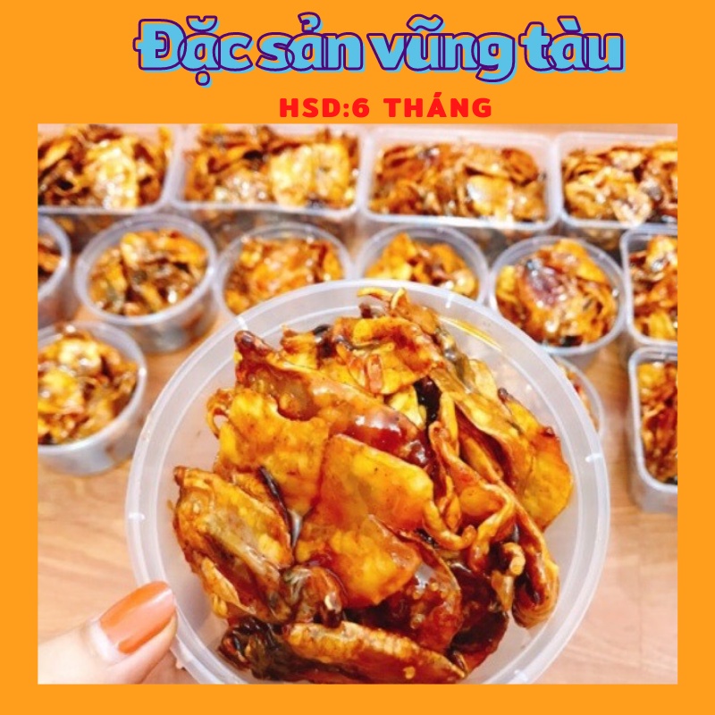 Mực Rim Me, muc rim me  nguyên con tẩm vị vừa ăn - đặc sản Vũng Tàu