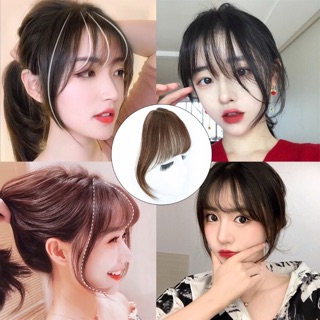 [GÍA RẺ NHẤT] Tóc Giả Mái Thưa Có Mai màu đen tự nhiên