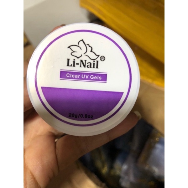 Hũ gel đắp móng Linail nhỏ(20g) đặc và không nóng