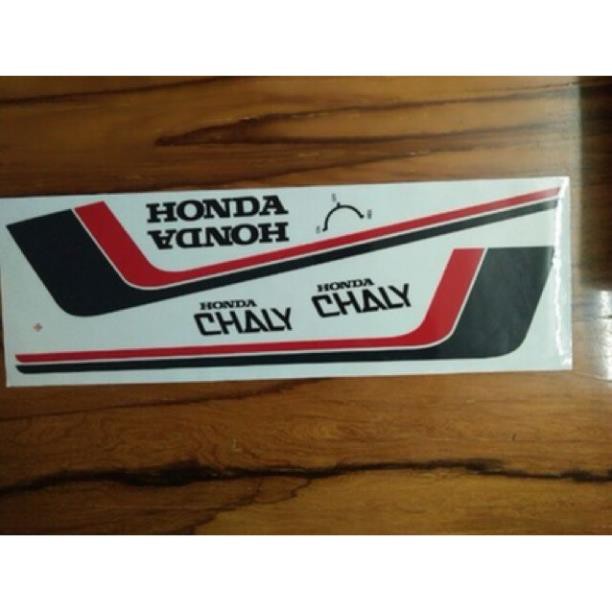 [Hot] Bộ Tem Honda Chaly Hàng Đẹp  Chuẩn
