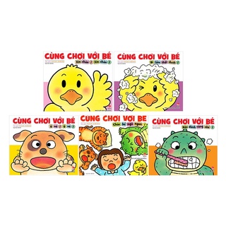 Sách - Combo Cùng Chơi Với Bé ( 5 quyển)