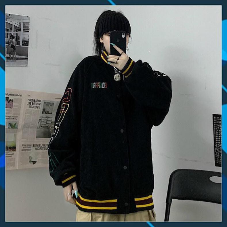 Áo Khoác Bomber Nhung Siêu Chất SORB Form Rộng Thờ Trang ( kèm ảnh thật)