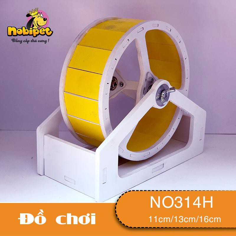 Nobipet - Wheel chạy Gỗ Màu  Đế  Eke